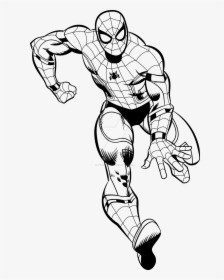 Drawing Dark Spider Man Transparent Png Clipart Free - Spiderman John Romita Sr Sketch, Png Download, Transparent PNG