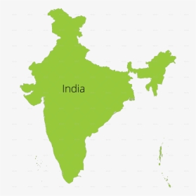 Clip Stock Map Silhouette At Getdrawings Com Free For - India Map In Grey, HD Png Download, Transparent PNG