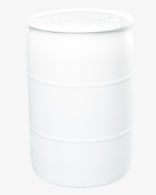 55 Gallon White Tight Head Plastic Drum - Coffee Table, HD Png Download, Transparent PNG