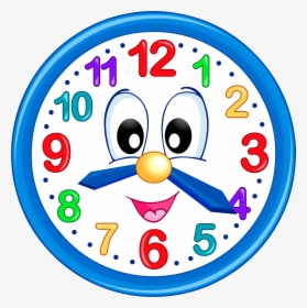 Cute Clock Png Clip Art - Clipart Of Clock, Transparent Png, Transparent PNG