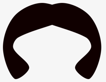 Wig Clipart - Black Hair Clip Art, HD Png Download, Transparent PNG