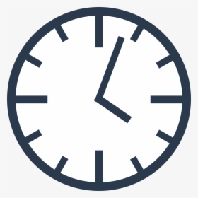 Simple Medium Image - Simple Clock Clipart, HD Png Download, Transparent PNG