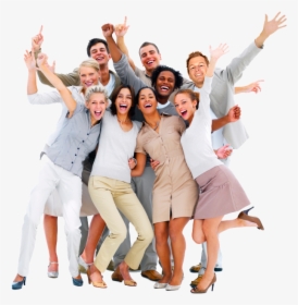 Group Of Happy People Png, Transparent Png, Transparent PNG