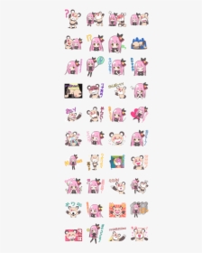 Anime Talk Sticker Of Charako&pedybear - Stiker Line Pudding Hamster, HD Png Download, Transparent PNG