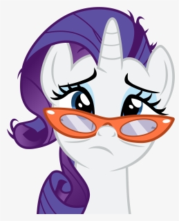 Absurd Res, Artist - Mlp Rarity Tired Vector, HD Png Download, Transparent PNG