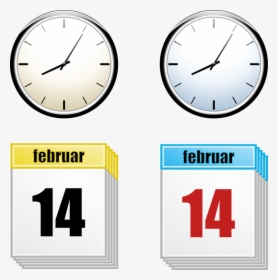 Time And Day Svg Clip Arts - Calendar Clip Art, HD Png Download, Transparent PNG