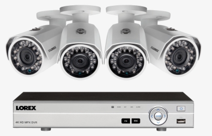 Hd 1080p 8 Channel 4 Camera Security System - Security Camera System, HD Png Download, Transparent PNG
