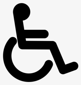 Handicap Images Clip Art - Clip Art Wheel Chair, HD Png Download, Transparent PNG