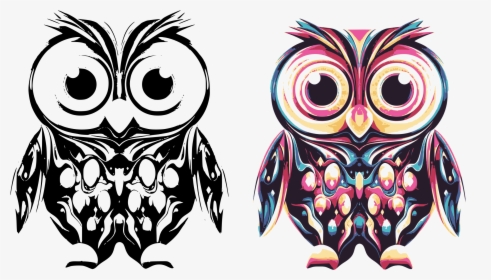 Owl, Búho Clip Arts - Imagen De Buho Png, Transparent Png, Transparent PNG
