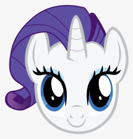 Picnic Table Clipart Mlp - My Little Pony Rarity Head, HD Png Download, Transparent PNG