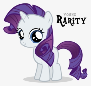 My Little Pony Young Rarity, HD Png Download, Transparent PNG