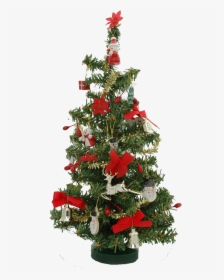 Christmas Tree Transparent Image Png Images - Christmas Tree With Bells, Png Download, Transparent PNG