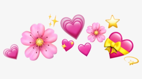 Transparent Crown Emoji Png - Emoji Heart Crown Png, Png Download, Transparent PNG