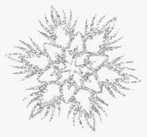 Beautiful Silver Snowflake Png Download - Beautiful Snowflakes With Transparent Background, Png Download, Transparent PNG