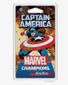 Captain America Hero Pack - Marvel Champions Captain America Paquet Heros, HD Png Download, Transparent PNG