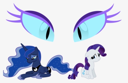 Eyes, Idw, Nightmare Moon, Nightmare Rarity, Princess - My Little Pony Nightmare Moon Eyes, HD Png Download, Transparent PNG