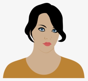 Woman, Girl, Female, Beauty, Face, Head, Serious - Woman Face Png Vector, Transparent Png, Transparent PNG