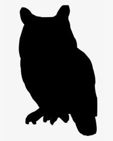 Owl Silhouette Clip Art - Harry Potter Owl Silhouette, HD Png Download, Transparent PNG