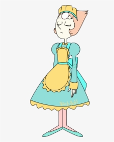 Steven Universe Pearl Png -clothing Clip Art Human - Steven Universe Pearl Maid, Transparent Png, Transparent PNG