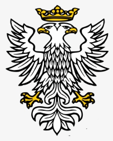 Mercian Eagle - Two Headed Heraldic Eagle, HD Png Download, Transparent PNG
