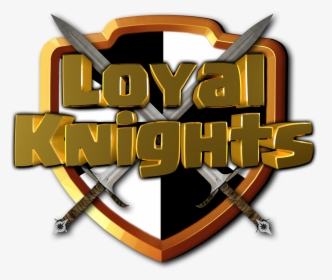 New Loyal Knights Logo, Loyal Knights, Clash Of Clans - Logo Of Clash Of Clans, HD Png Download, Transparent PNG