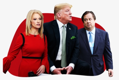 Kellyanne Conway Donald Trump And George Conway - Businessperson, HD Png Download, Transparent PNG