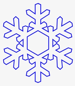 Vector Clipart Snowflake - Transparent Background Snowflake Clipart, HD Png Download, Transparent PNG