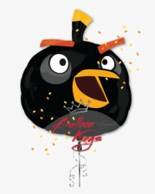 Transparent Angry Bird Png - Angry Birds Black Bird, Png Download, Transparent PNG