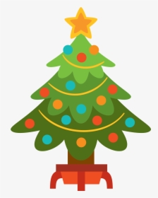 Christmas Clip Art Free Clipart Images 2 - Simple Christmas Tree Clipart, HD Png Download, Transparent PNG