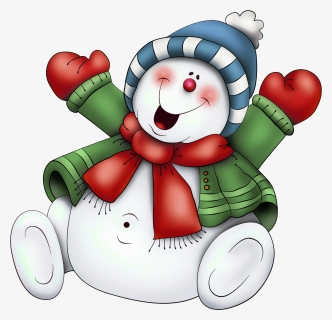 Snowman Free Download Png - Christmas Snowman Clipart, Transparent Png, Transparent PNG