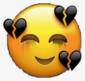Transparent Crying Laughing Emoji Png - Imagenes Sad De Emojis, Png Download, Transparent PNG
