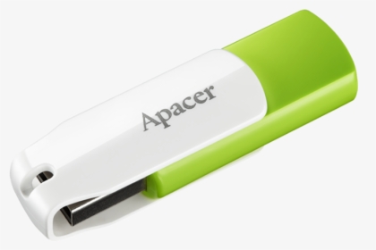 Pen Drive Png Clipart - Usb 2.0 Apacer Ah335 32gb Green, Transparent Png, Transparent PNG