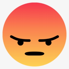 Cool Emojis Png - Angry Reaction Facebook Png, Transparent Png, Transparent PNG