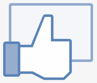 Facebook Like Icon Png Transparent Image Free Stock - Like Dislike Transparent, Png Download, Transparent PNG