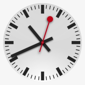 Clipart Free Images Best Clock - Swiss Railway Clock App Icon, HD Png Download, Transparent PNG