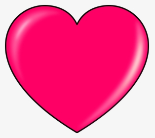 Pink Heart Clipart, HD Png Download, Transparent PNG