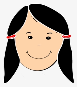 Transparent Woman Face Vector Png - Face Girl Clipart, Png Download, Transparent PNG