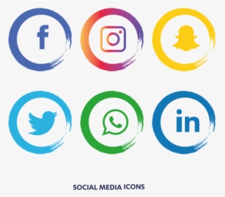 Clip Art Social Media Set Whatsapp - Transparent Social Media Logos, HD Png Download, Transparent PNG
