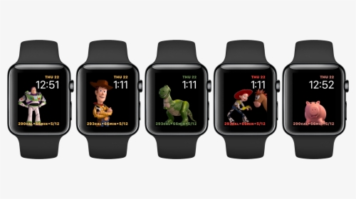 Toy Story Apple Watch Faces Arrive In Watchos 4 Beta - Apple Watch Toy Story Faces, HD Png Download, Transparent PNG