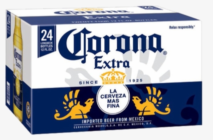 Corona Beer Png - Corona Extra 24 Pack, Transparent Png, Transparent PNG