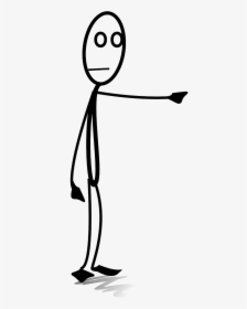 Clip Art Person Pointing, HD Png Download, Transparent PNG