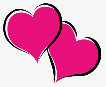 Download Hot Pink Heart Png Pic 272 - Love Clipart, Transparent Png, Transparent PNG