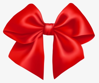 Red Christmas Bow Png - Red Bow Transparent, Png Download, Transparent PNG