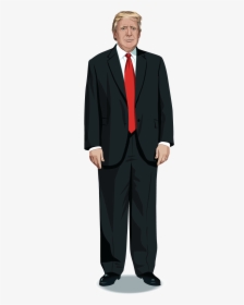 Donald Trump, Who Winning The Presidential Election - Full Body Trump Png, Transparent Png, Transparent PNG