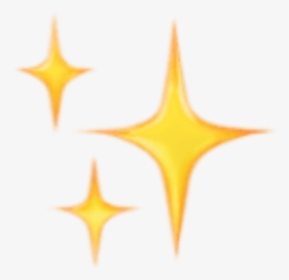 Yellow Aesthetic Tumblr Cute Sun Emoji Iphone Applemoji - Emoji De Whatsapp Estrellas, HD Png Download, Transparent PNG