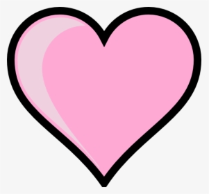 Pink Heart Transparent Background - Full Page Heart Printable, HD Png Download, Transparent PNG