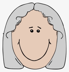 Old Woman Face Clipart, HD Png Download, Transparent PNG