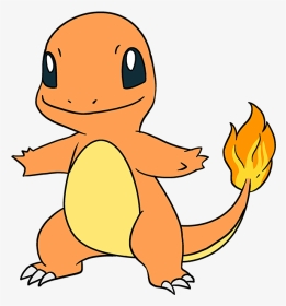 How To Draw Charmander - Cute Easy Drawing Charmander, HD Png Download, Transparent PNG