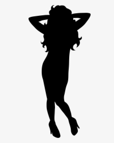Transparent Woman Face Silhouette Png - Dancing Woman Silhouette Clip Art, Png Download, Transparent PNG