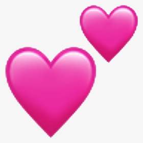 Pink Heart Emoji Png Clipart , Png Download - Pink Heart Emoji Png, Transparent Png, Transparent PNG